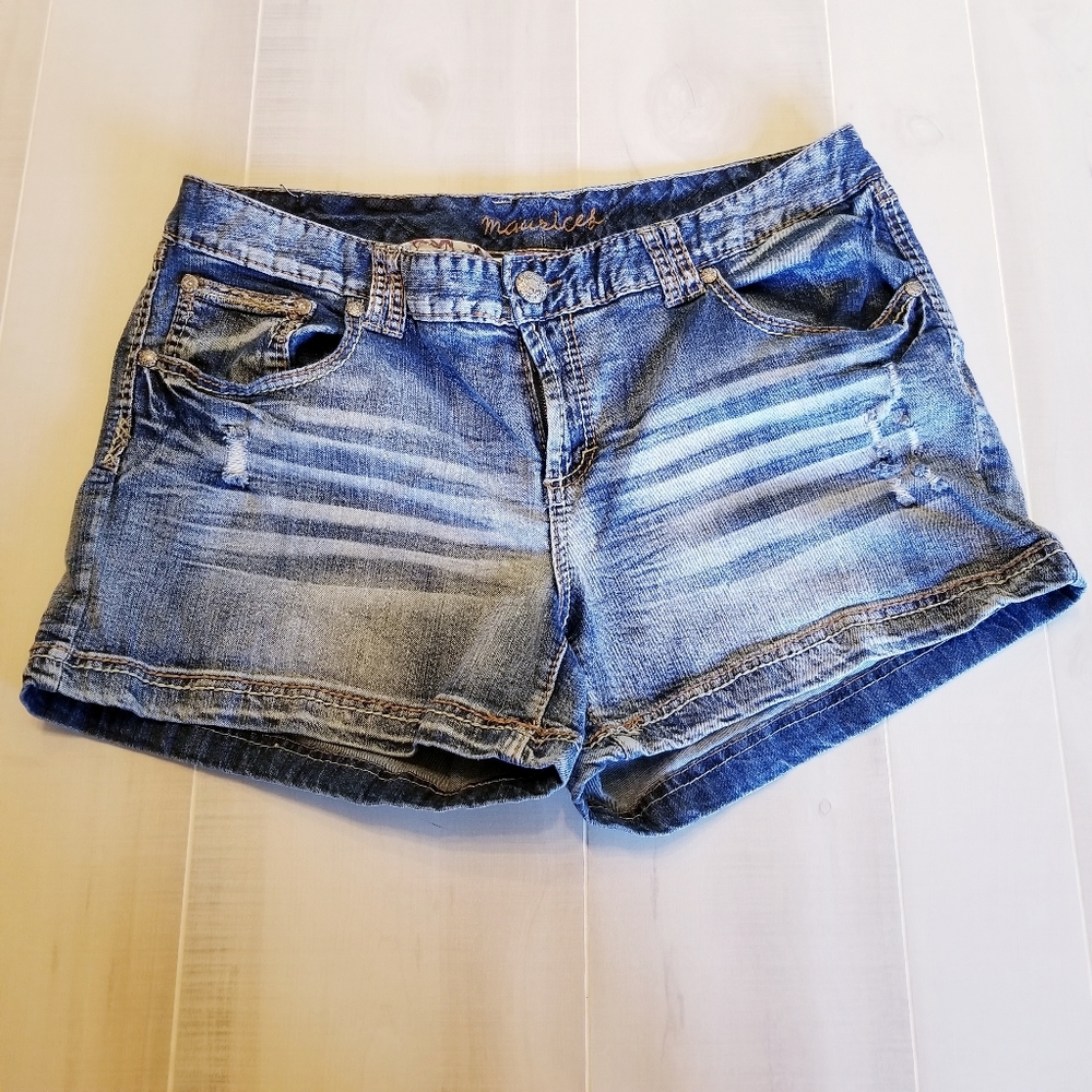 Maurices Jean Shorts Size 20
